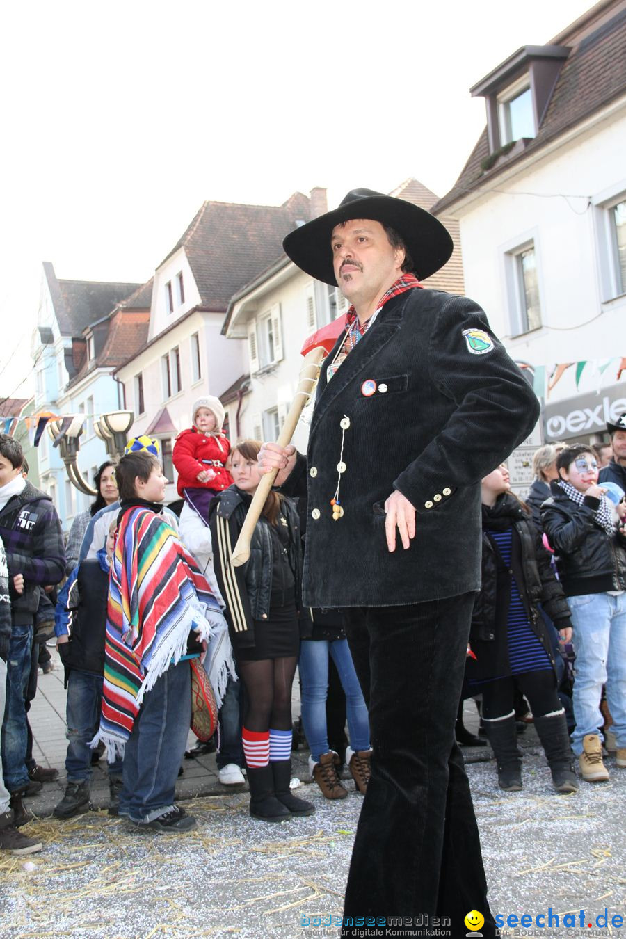 Kinderumzug - Fasnetsumzug: Singen am Bodensee, 18.02.2012