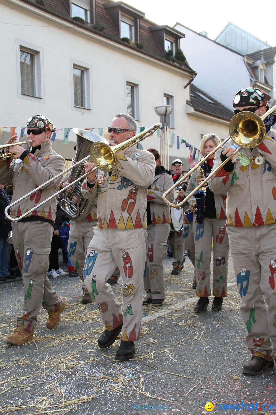 Kinderumzug - Fasnetsumzug: Singen am Bodensee, 18.02.2012