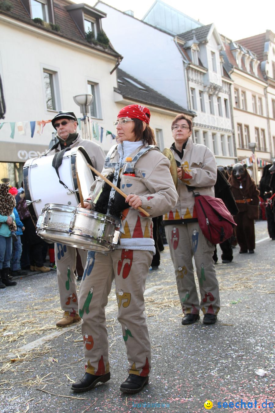 Kinderumzug - Fasnetsumzug: Singen am Bodensee, 18.02.2012