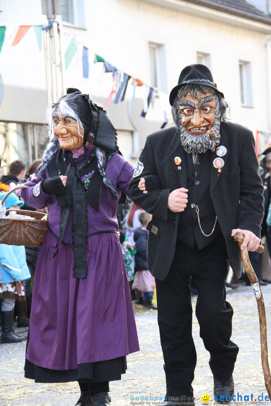 Kinderumzug - Fasnetsumzug: Singen am Bodensee, 18.02.2012