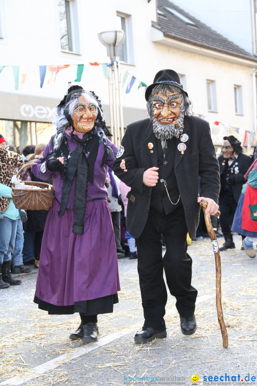 Kinderumzug - Fasnetsumzug: Singen am Bodensee, 18.02.2012