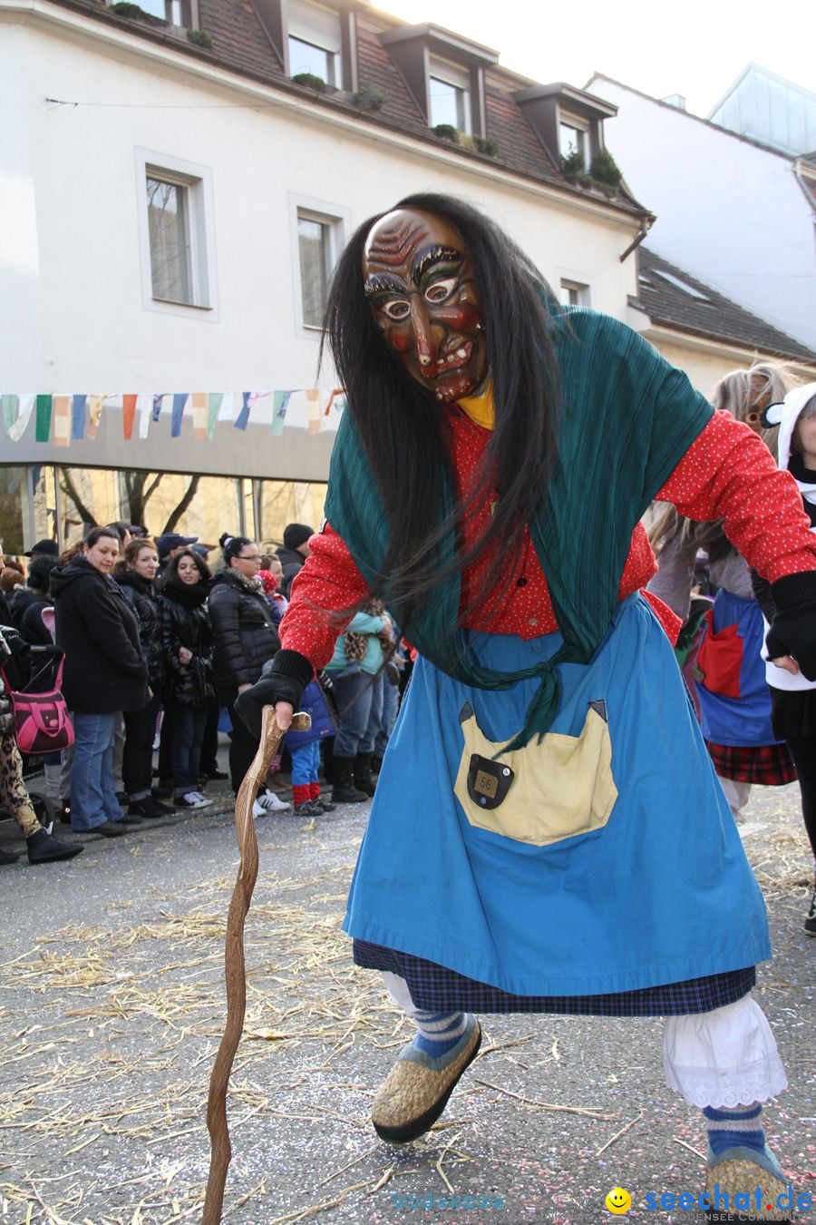 Kinderumzug - Fasnetsumzug: Singen am Bodensee, 18.02.2012