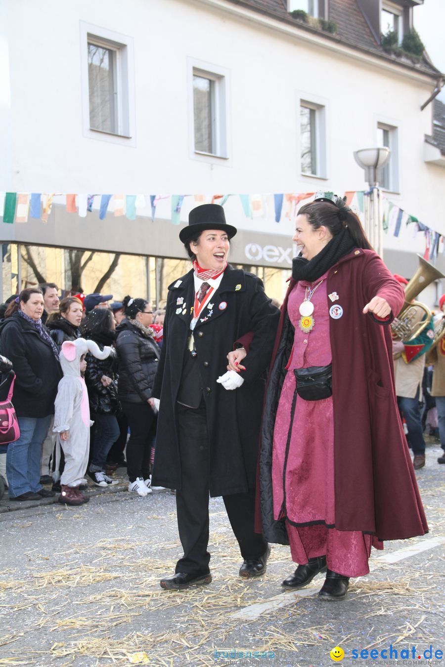 Kinderumzug - Fasnetsumzug: Singen am Bodensee, 18.02.2012