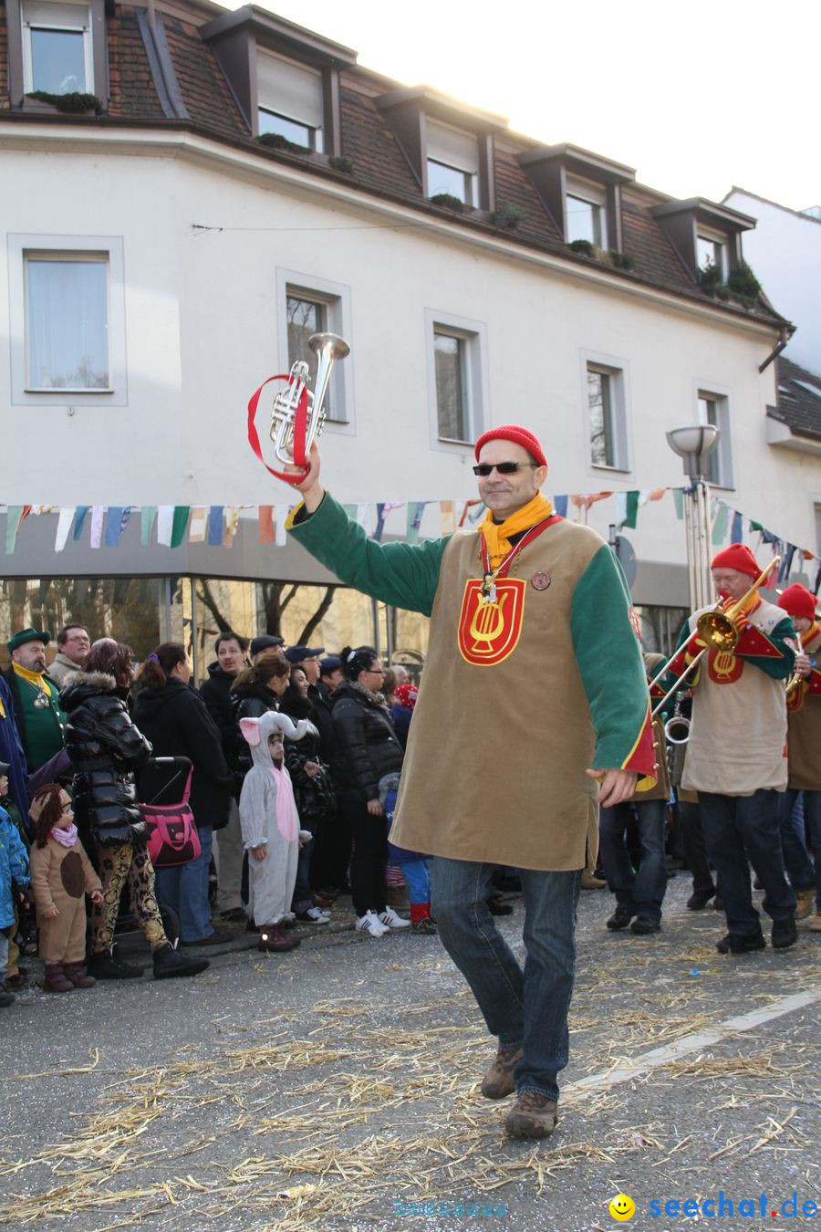 Kinderumzug - Fasnetsumzug: Singen am Bodensee, 18.02.2012