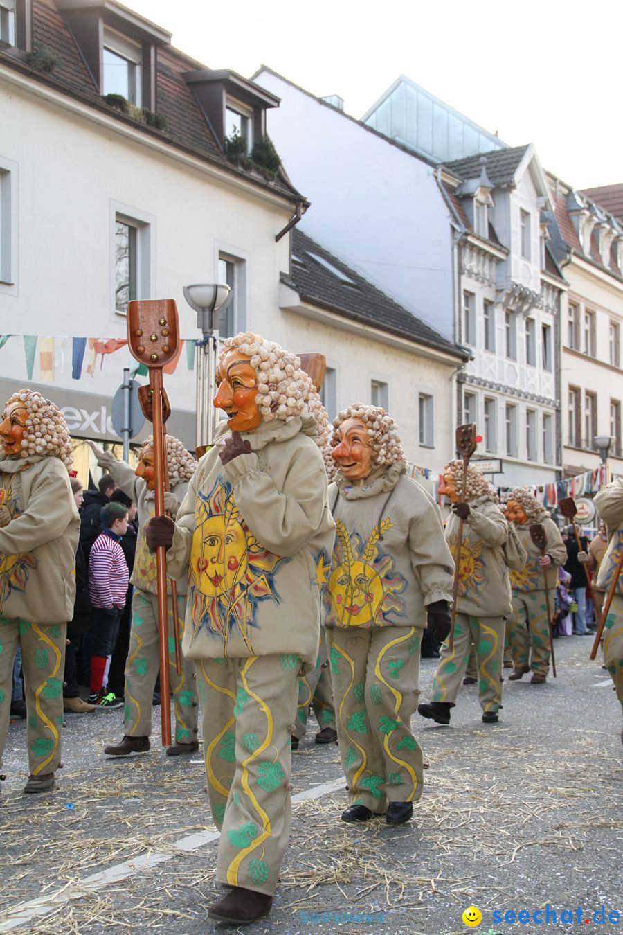 Kinderumzug - Fasnetsumzug: Singen am Bodensee, 18.02.2012