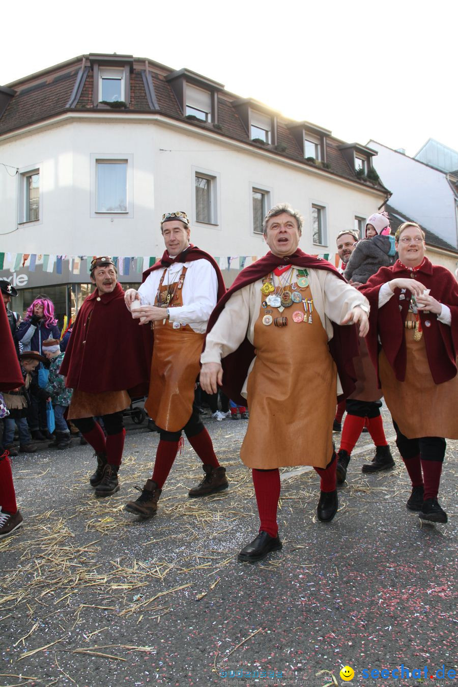 Kinderumzug - Fasnetsumzug: Singen am Bodensee, 18.02.2012