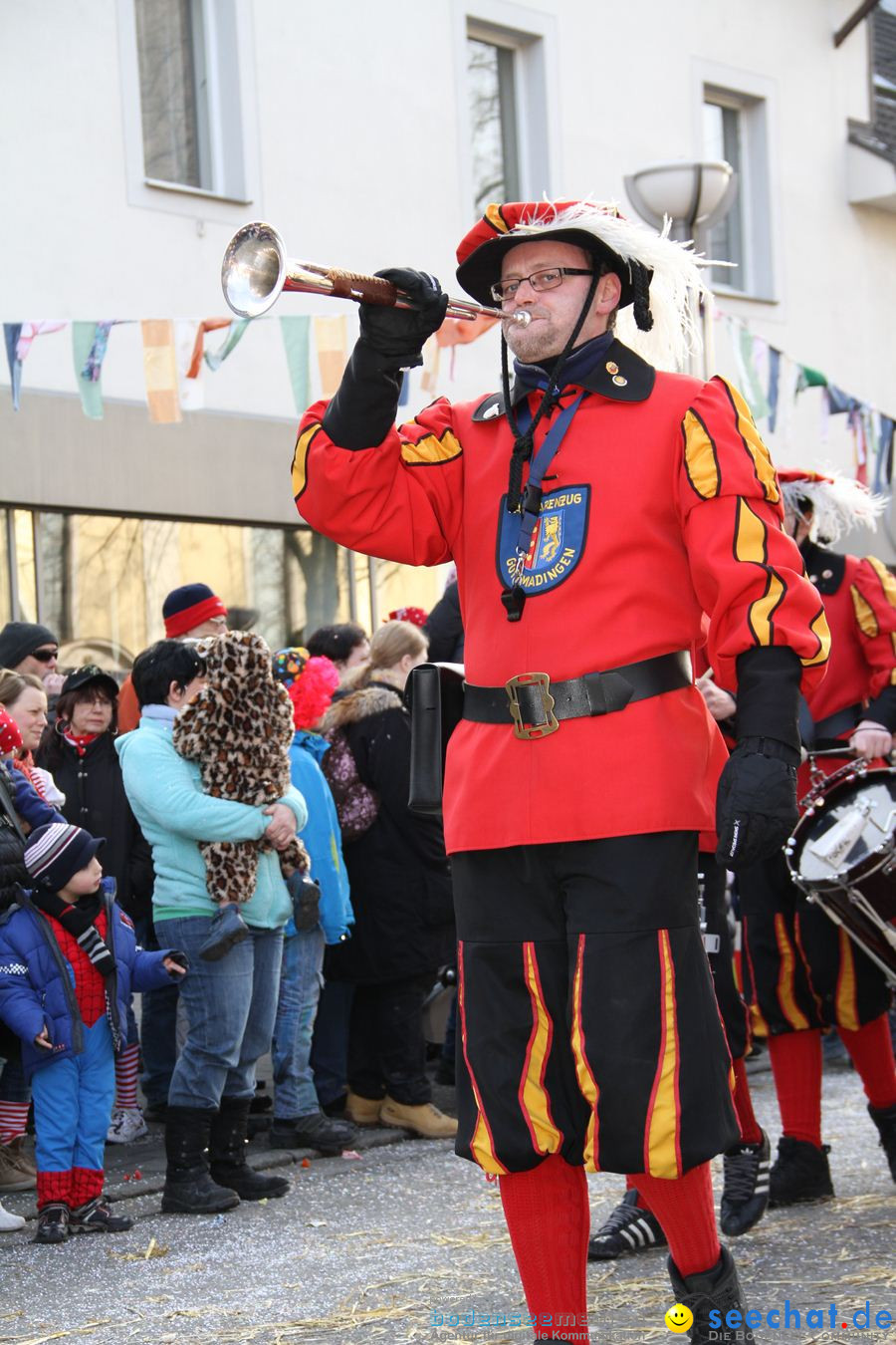 Kinderumzug - Fasnetsumzug: Singen am Bodensee, 18.02.2012