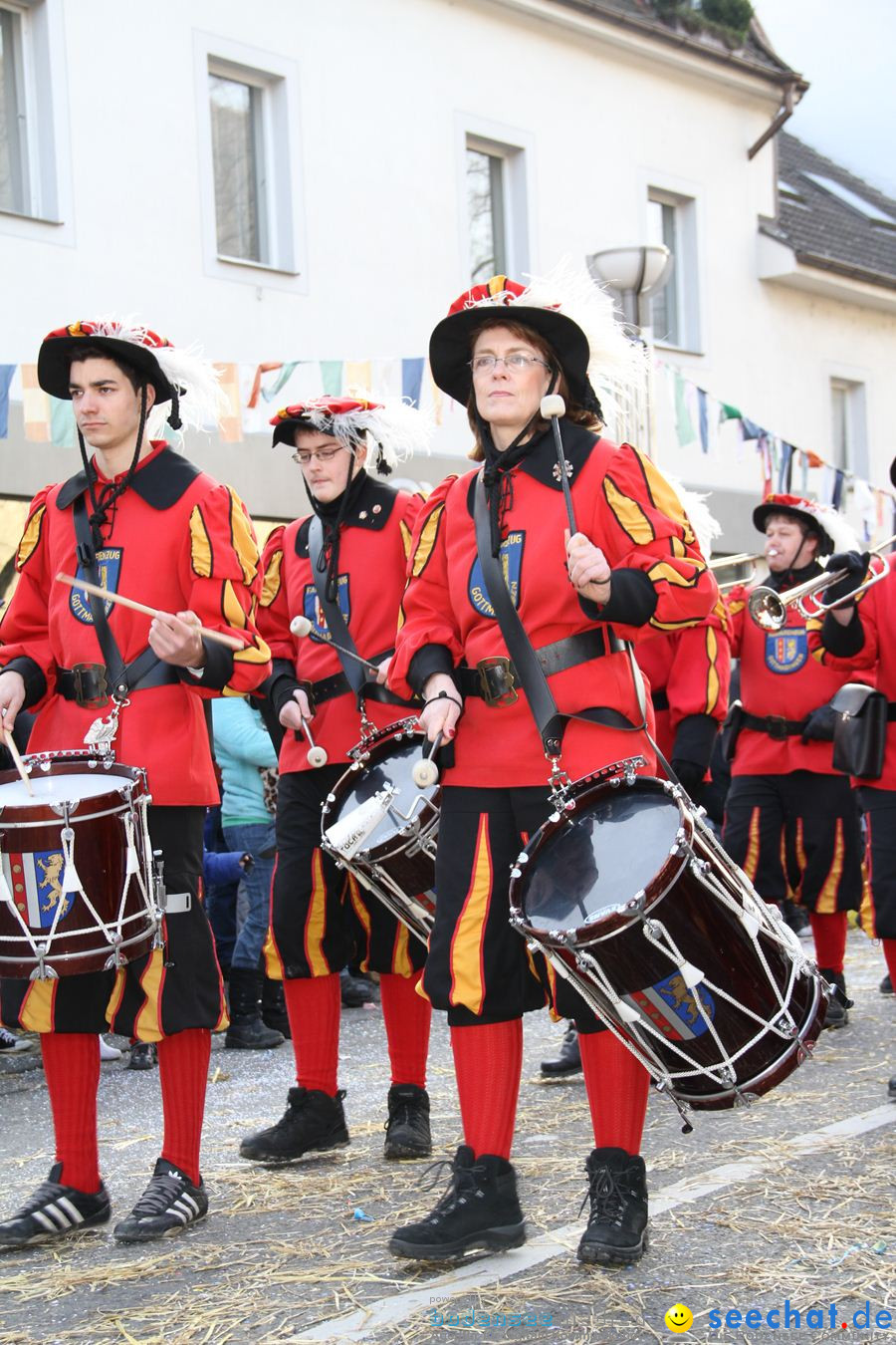 Kinderumzug - Fasnetsumzug: Singen am Bodensee, 18.02.2012