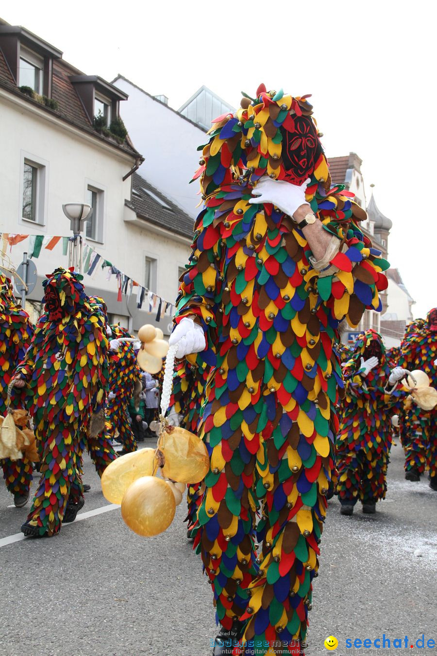 Kinderumzug - Fasnetsumzug: Singen am Bodensee, 18.02.2012