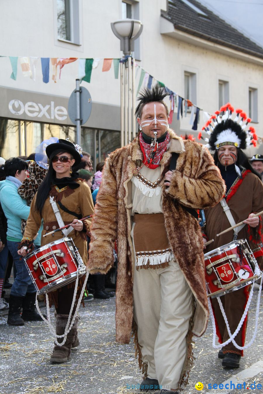 Kinderumzug - Fasnetsumzug: Singen am Bodensee, 18.02.2012