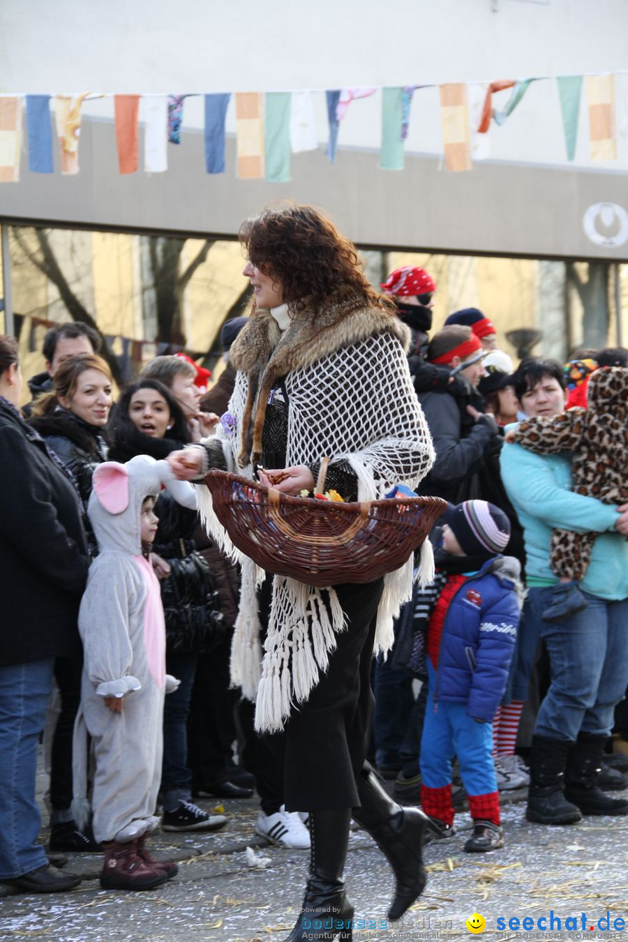 Kinderumzug - Fasnetsumzug: Singen am Bodensee, 18.02.2012