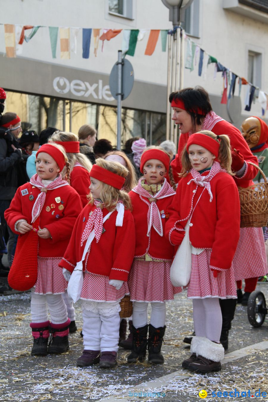 Kinderumzug - Fasnetsumzug: Singen am Bodensee, 18.02.2012