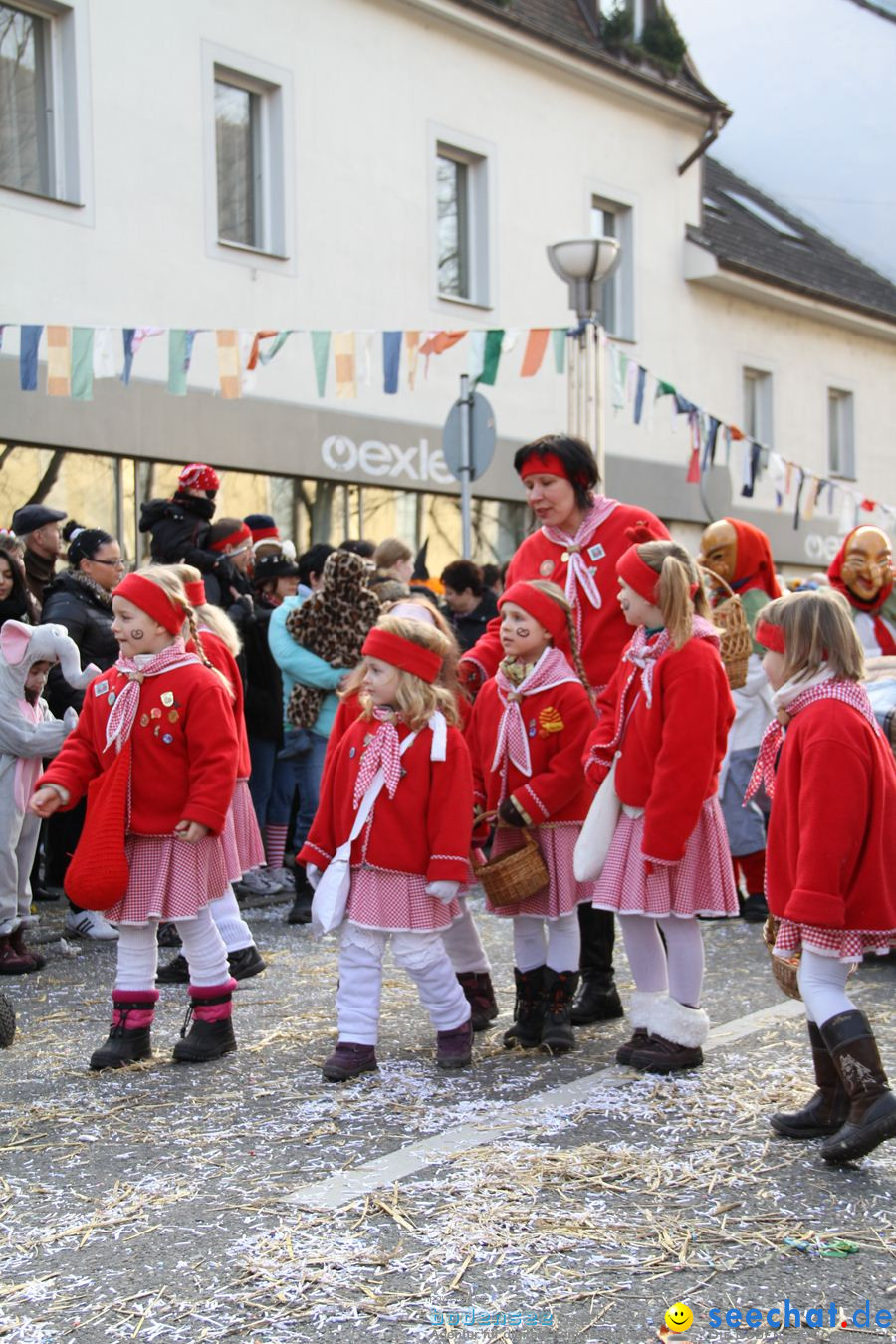 Kinderumzug - Fasnetsumzug: Singen am Bodensee, 18.02.2012