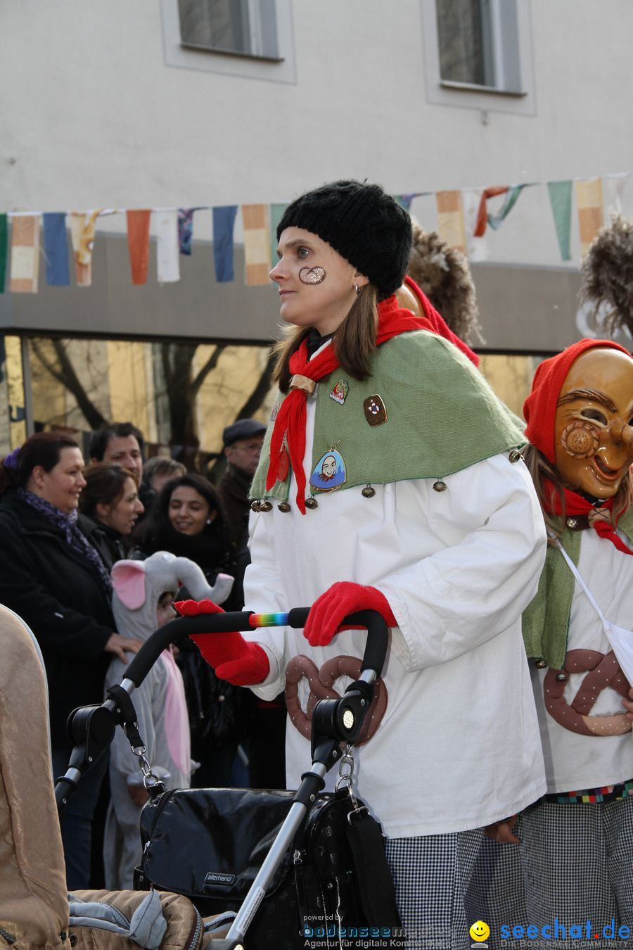 Kinderumzug - Fasnetsumzug: Singen am Bodensee, 18.02.2012