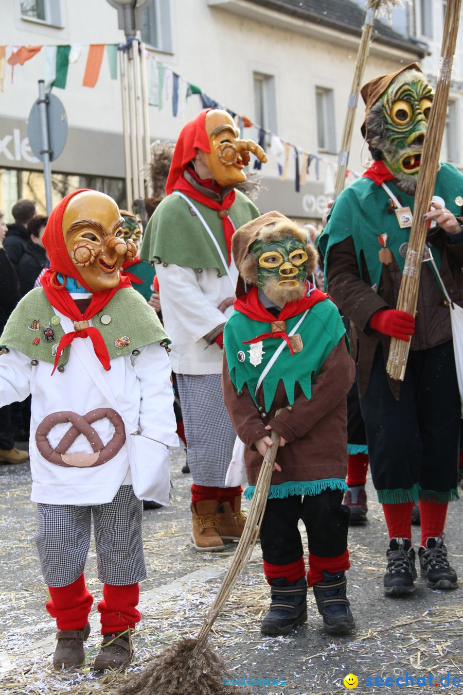 Kinderumzug - Fasnetsumzug: Singen am Bodensee, 18.02.2012