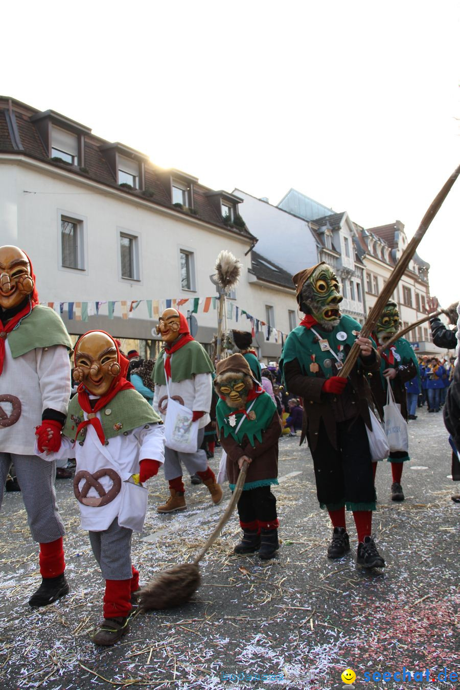 Kinderumzug - Fasnetsumzug: Singen am Bodensee, 18.02.2012