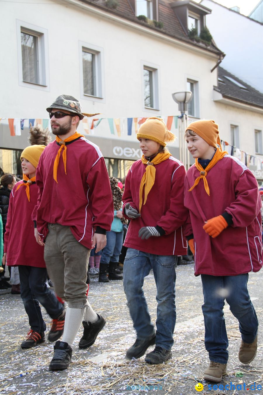 Kinderumzug - Fasnetsumzug: Singen am Bodensee, 18.02.2012