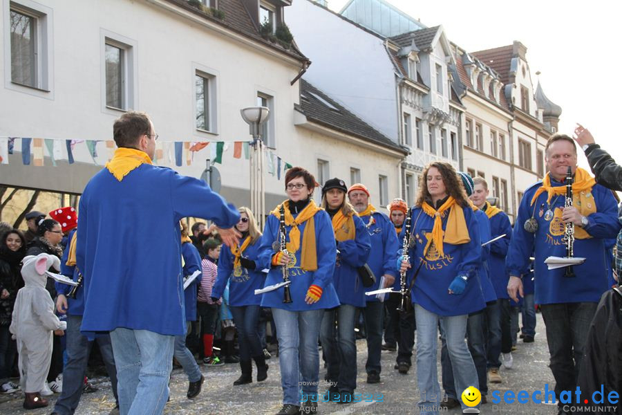 Kinderumzug - Fasnetsumzug: Singen am Bodensee, 18.02.2012