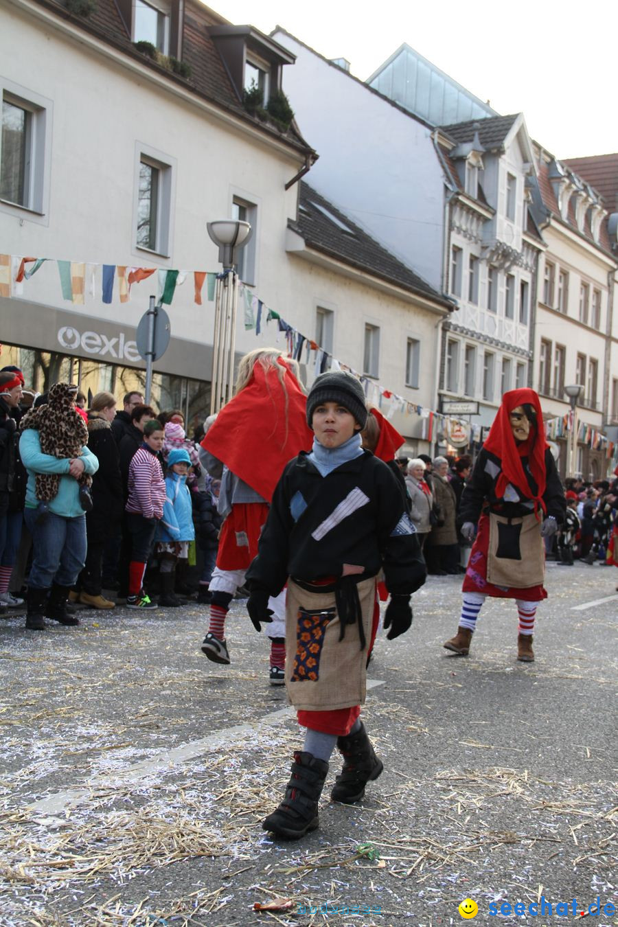 Kinderumzug - Fasnetsumzug: Singen am Bodensee, 18.02.2012