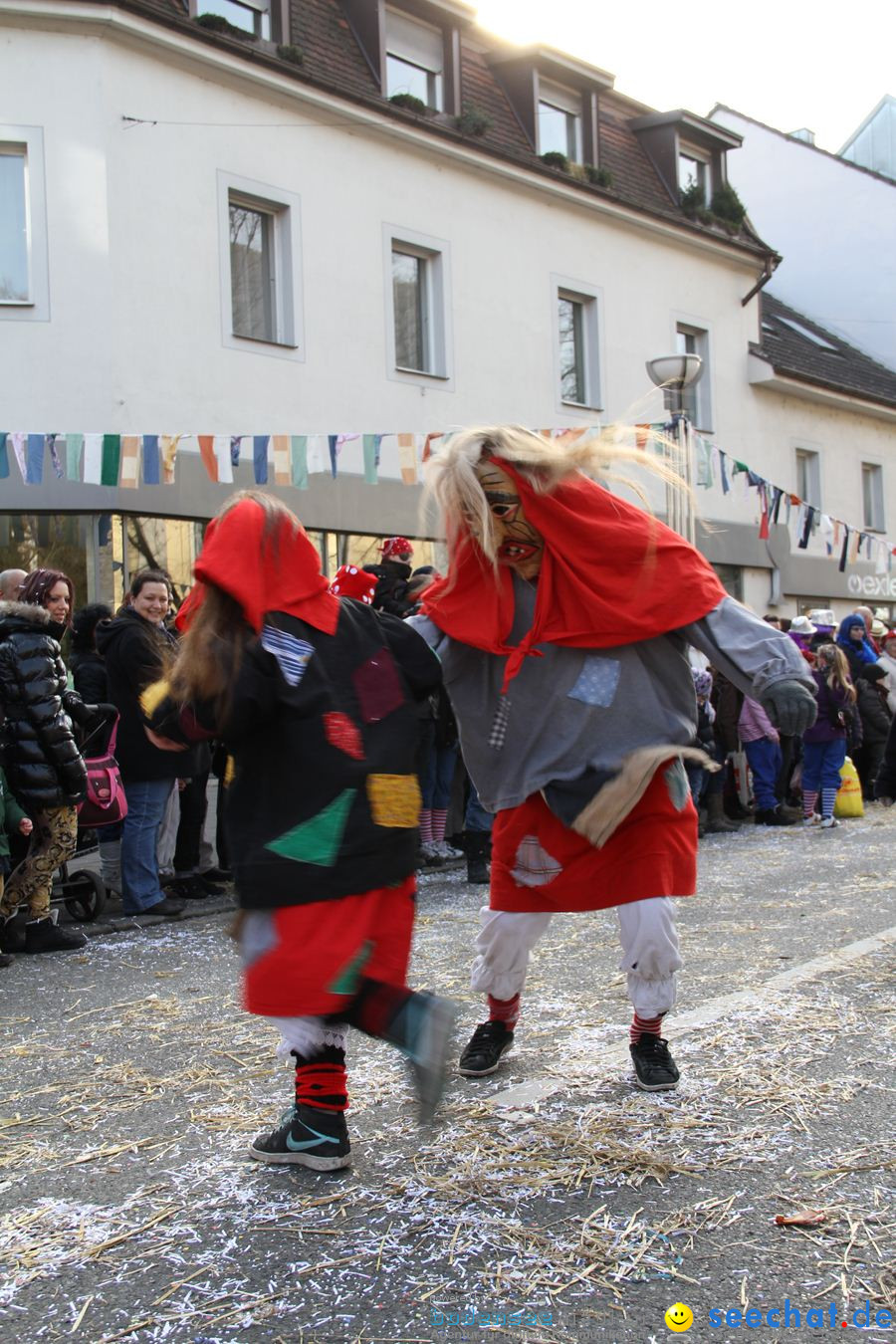 Kinderumzug - Fasnetsumzug: Singen am Bodensee, 18.02.2012