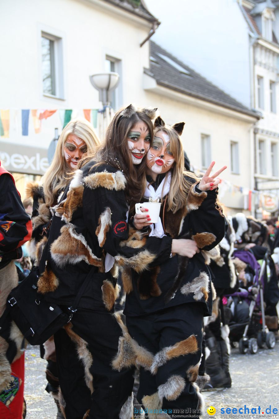 Kinderumzug - Fasnetsumzug: Singen am Bodensee, 18.02.2012