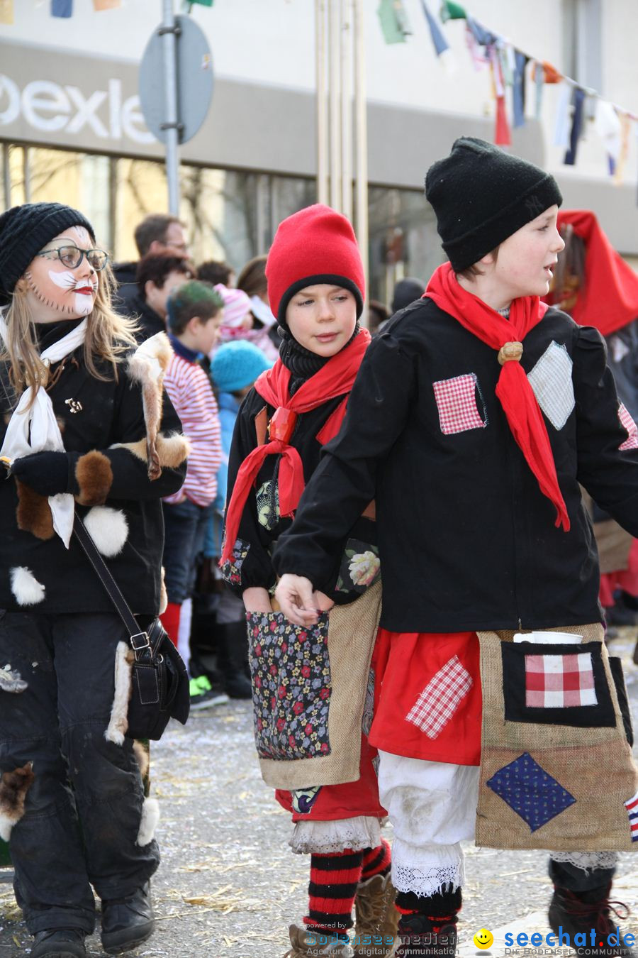 Kinderumzug - Fasnetsumzug: Singen am Bodensee, 18.02.2012