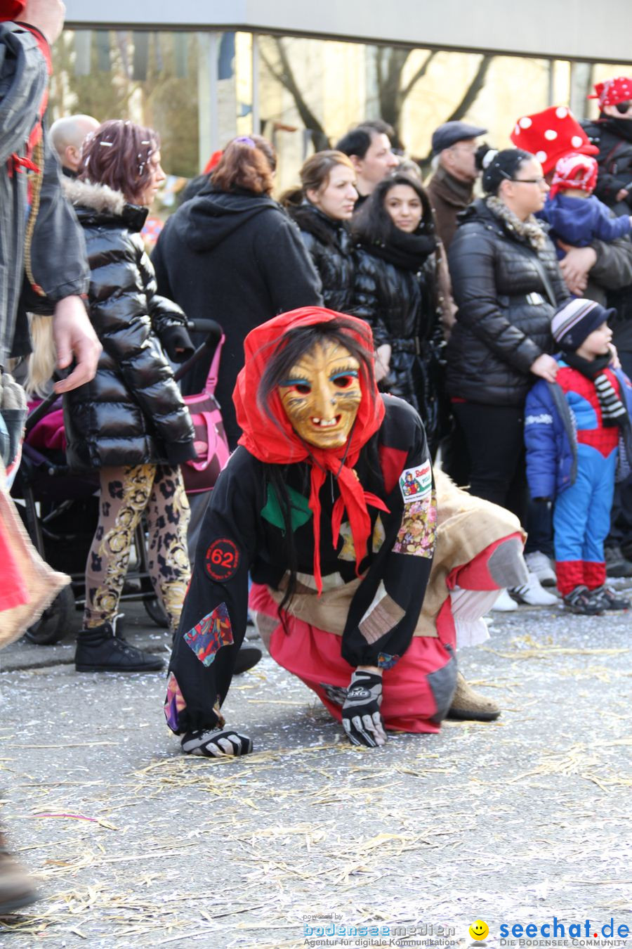 Kinderumzug - Fasnetsumzug: Singen am Bodensee, 18.02.2012