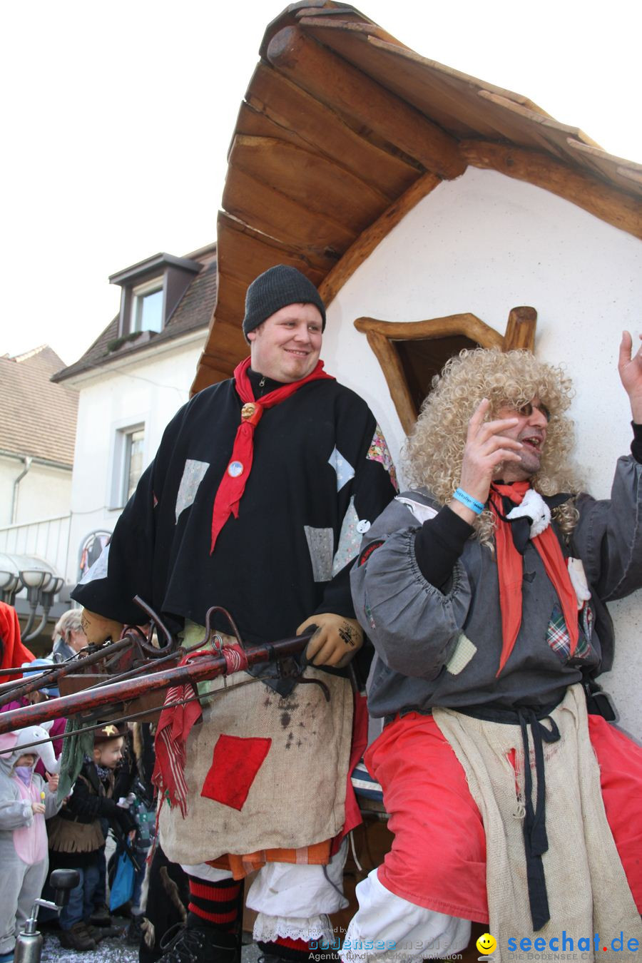 Kinderumzug - Fasnetsumzug: Singen am Bodensee, 18.02.2012