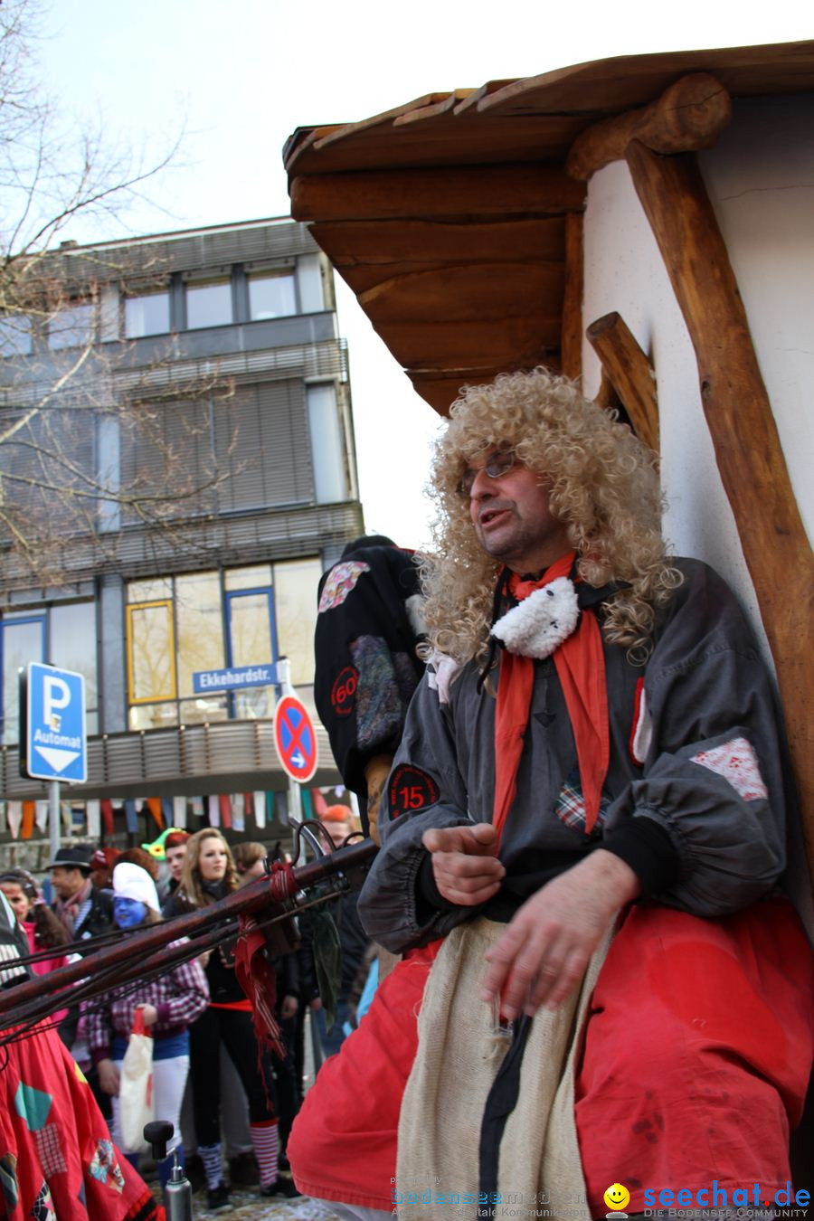 Kinderumzug - Fasnetsumzug: Singen am Bodensee, 18.02.2012