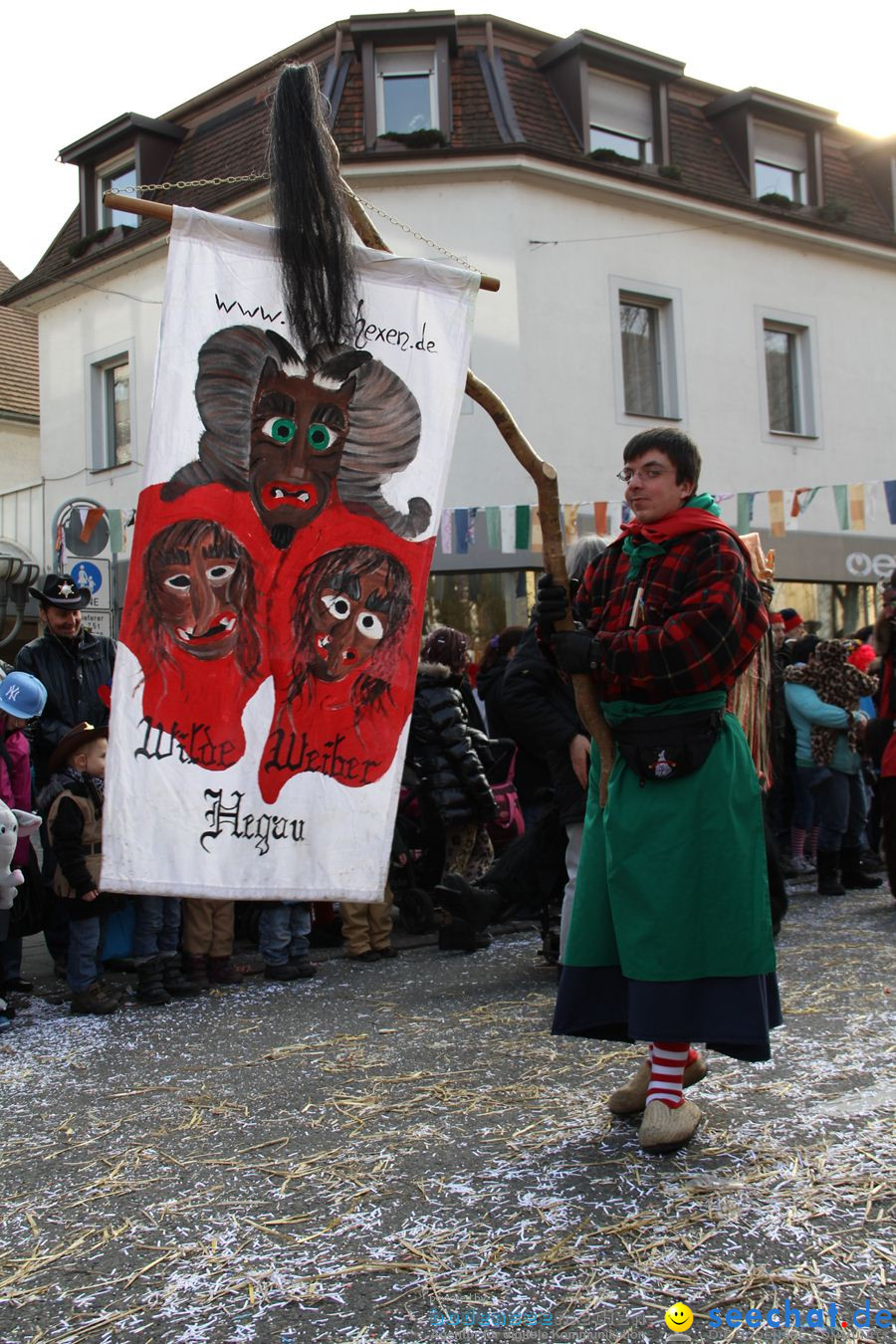 Kinderumzug - Fasnetsumzug: Singen am Bodensee, 18.02.2012