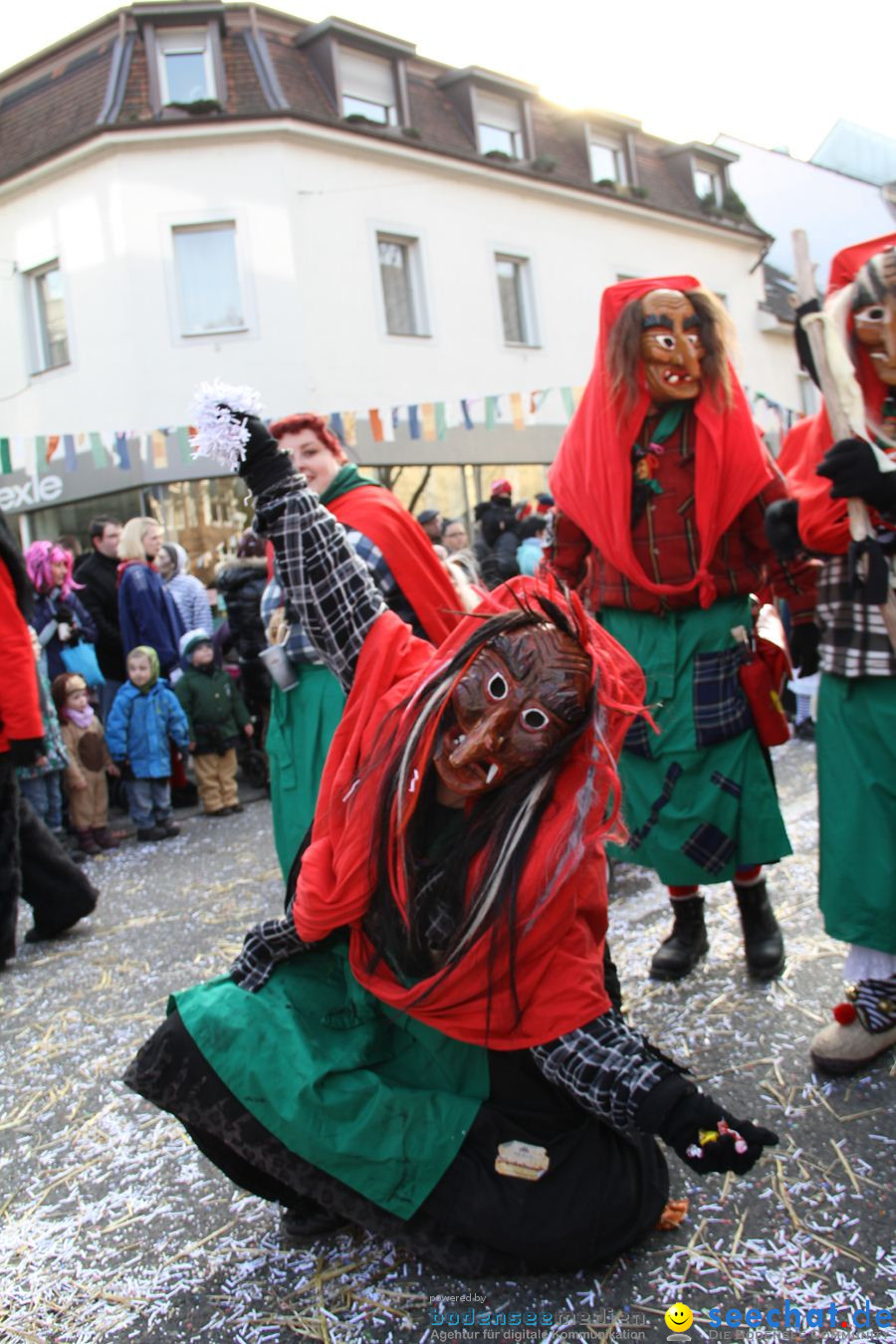 Kinderumzug - Fasnetsumzug: Singen am Bodensee, 18.02.2012