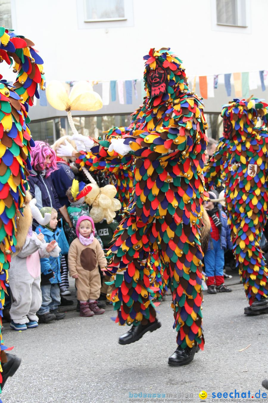 Kinderumzug - Fasnetsumzug: Singen am Bodensee, 18.02.2012