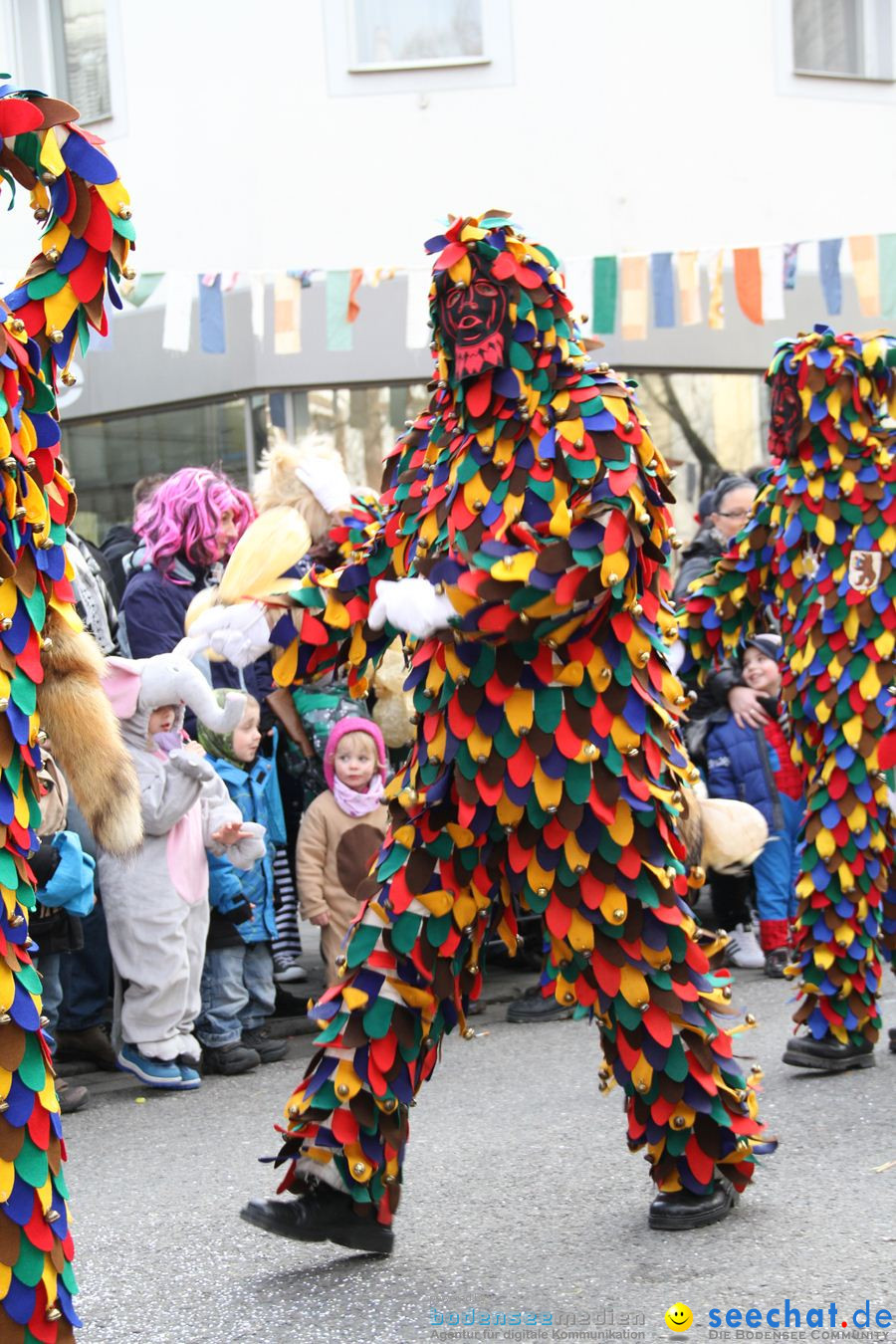 Kinderumzug - Fasnetsumzug: Singen am Bodensee, 18.02.2012