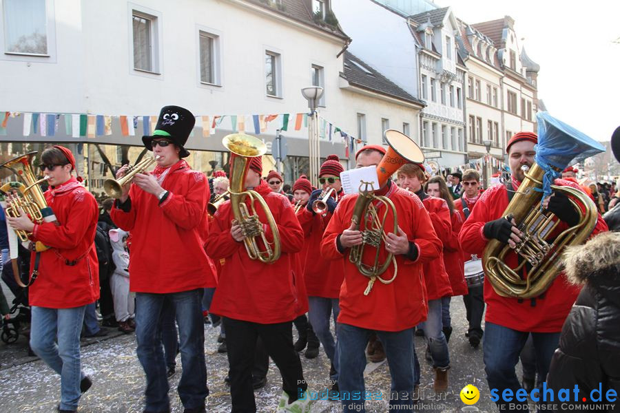 Kinderumzug - Fasnetsumzug: Singen am Bodensee, 18.02.2012