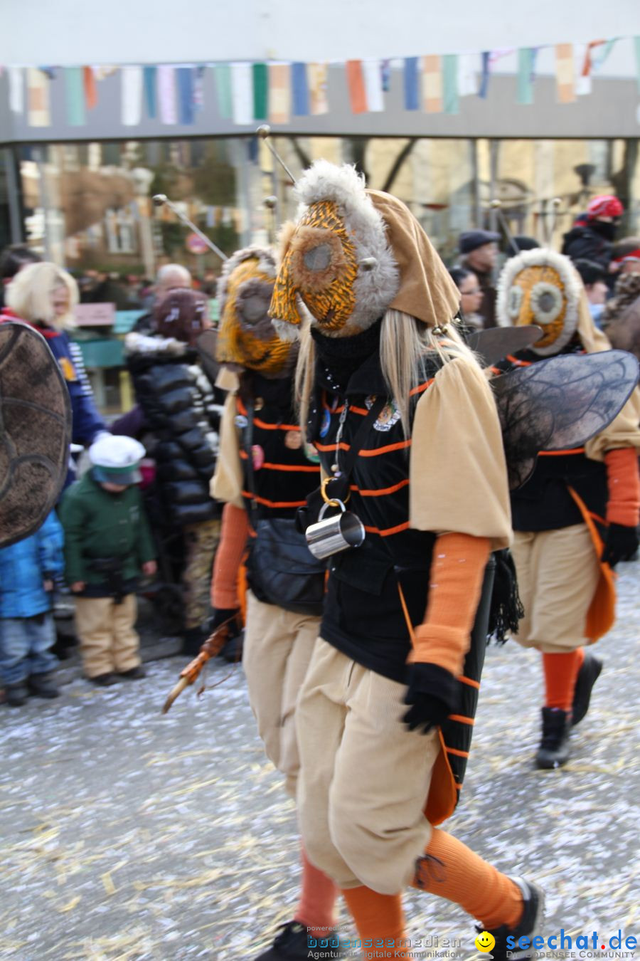 Kinderumzug - Fasnetsumzug: Singen am Bodensee, 18.02.2012