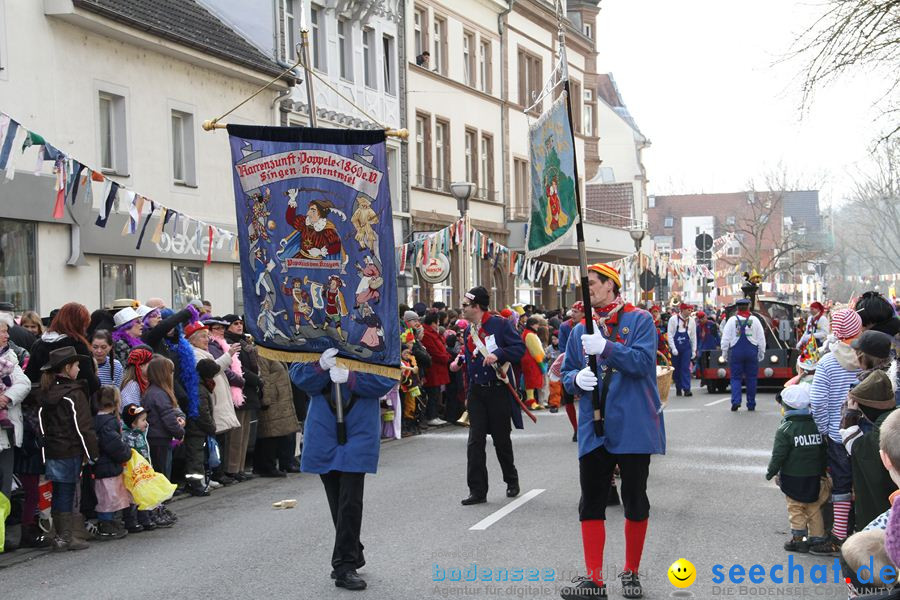 Kinderumzug - Fasnetsumzug: Singen am Bodensee, 18.02.2012