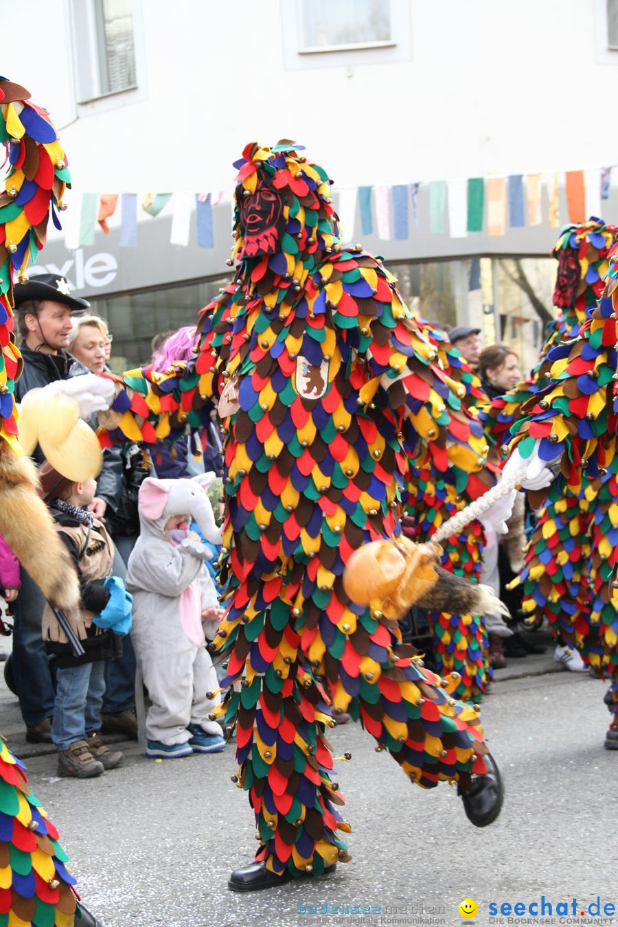 Kinderumzug - Fasnetsumzug: Singen am Bodensee, 18.02.2012