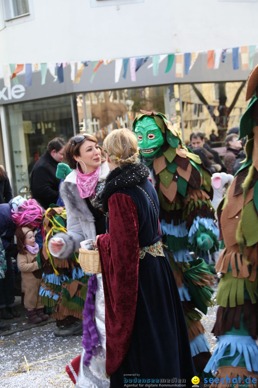 Kinderumzug - Fasnetsumzug: Singen am Bodensee, 18.02.2012