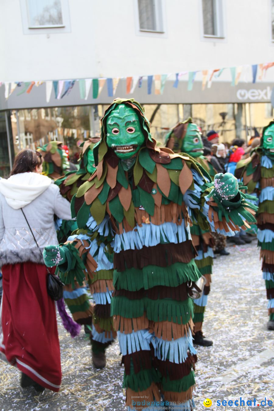 Kinderumzug - Fasnetsumzug: Singen am Bodensee, 18.02.2012