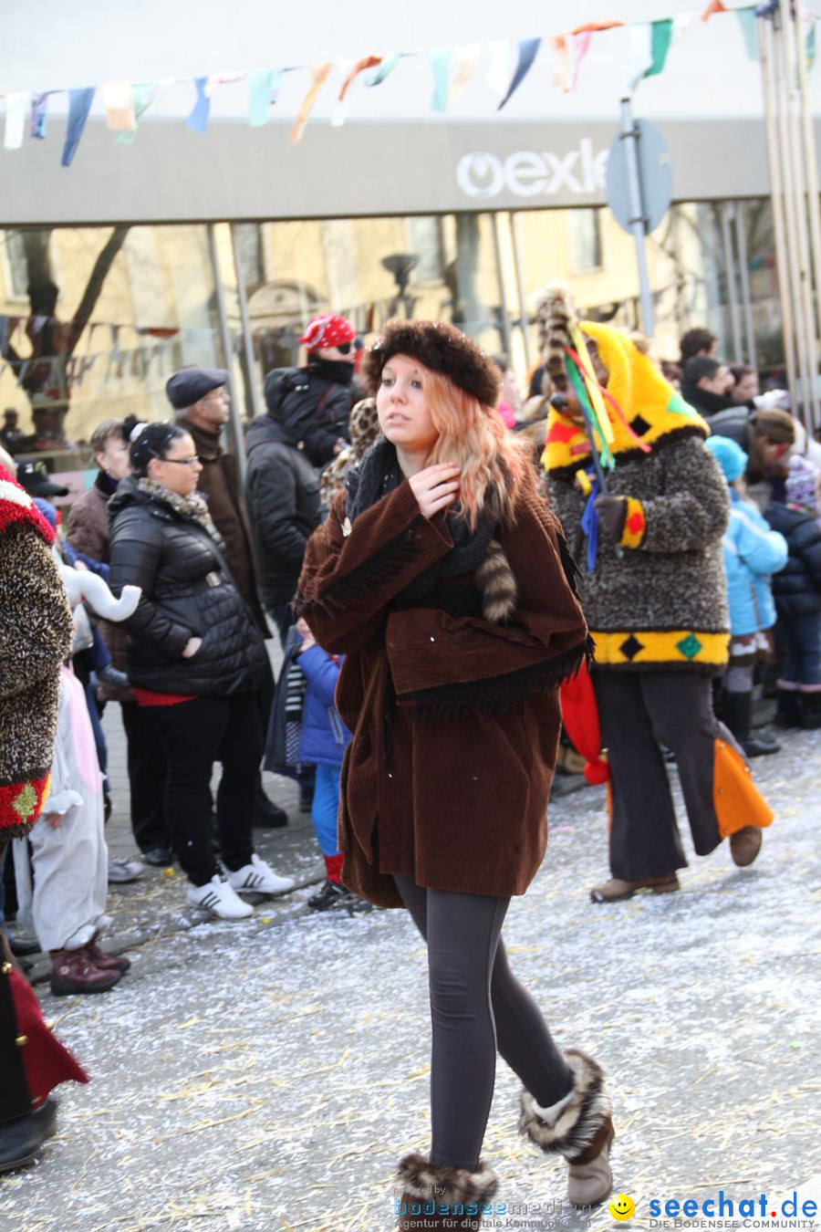 Kinderumzug - Fasnetsumzug: Singen am Bodensee, 18.02.2012