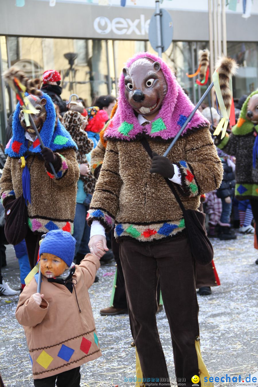 Kinderumzug - Fasnetsumzug: Singen am Bodensee, 18.02.2012