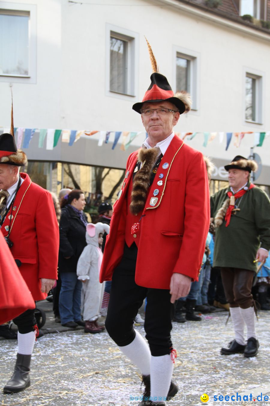 Kinderumzug - Fasnetsumzug: Singen am Bodensee, 18.02.2012