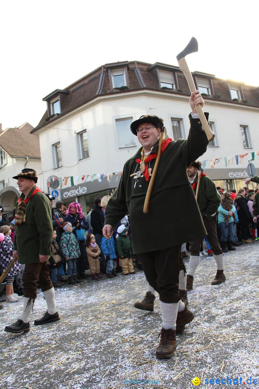 Kinderumzug - Fasnetsumzug: Singen am Bodensee, 18.02.2012