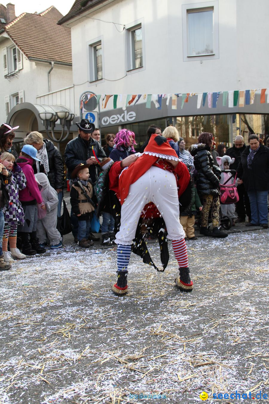 Kinderumzug - Fasnetsumzug: Singen am Bodensee, 18.02.2012