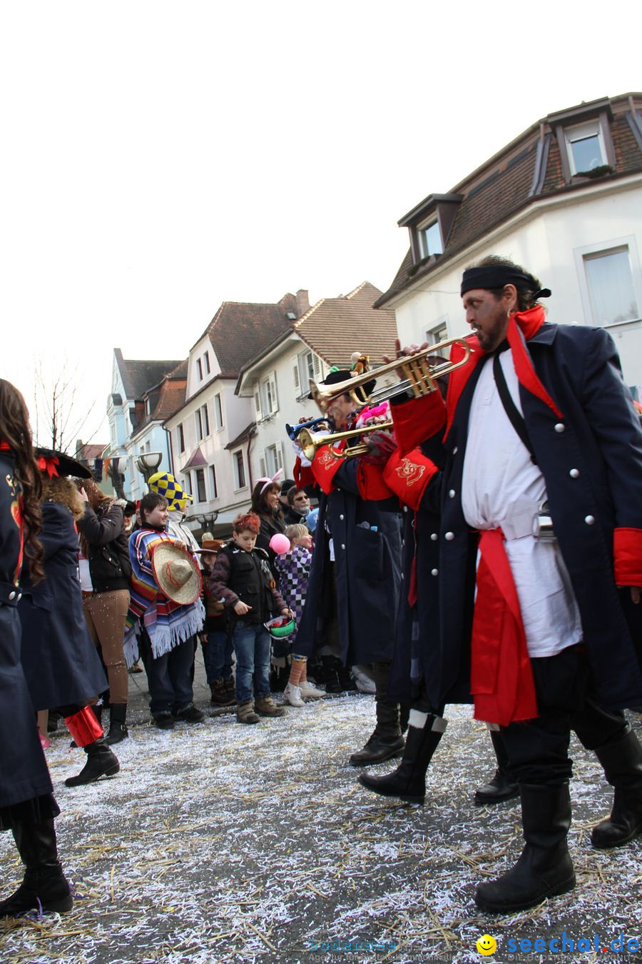 Kinderumzug - Fasnetsumzug: Singen am Bodensee, 18.02.2012