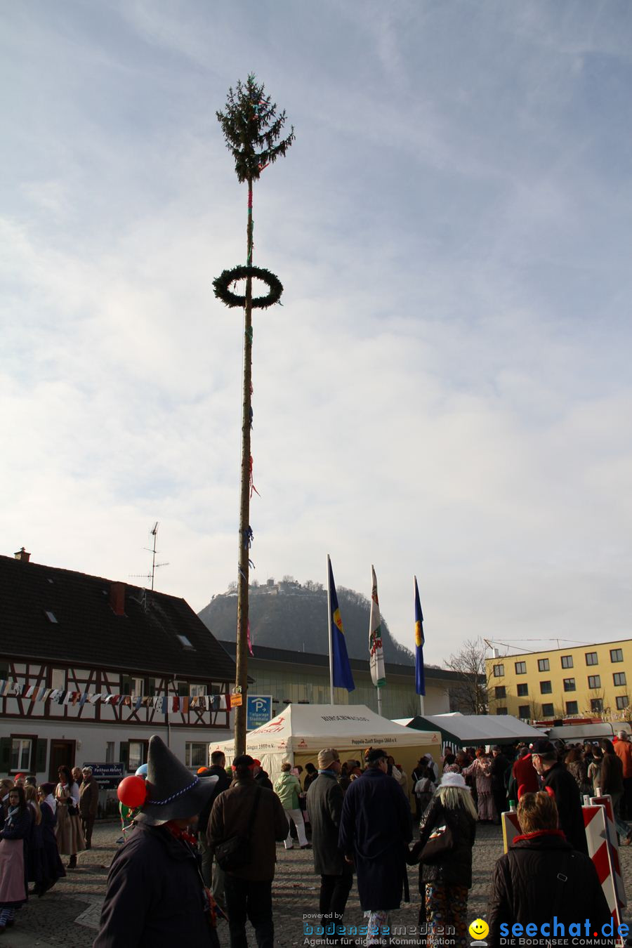 Kinderumzug - Fasnetsumzug: Singen am Bodensee, 18.02.2012