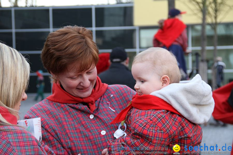 Kinderumzug - Fasnetsumzug: Singen am Bodensee, 18.02.2012