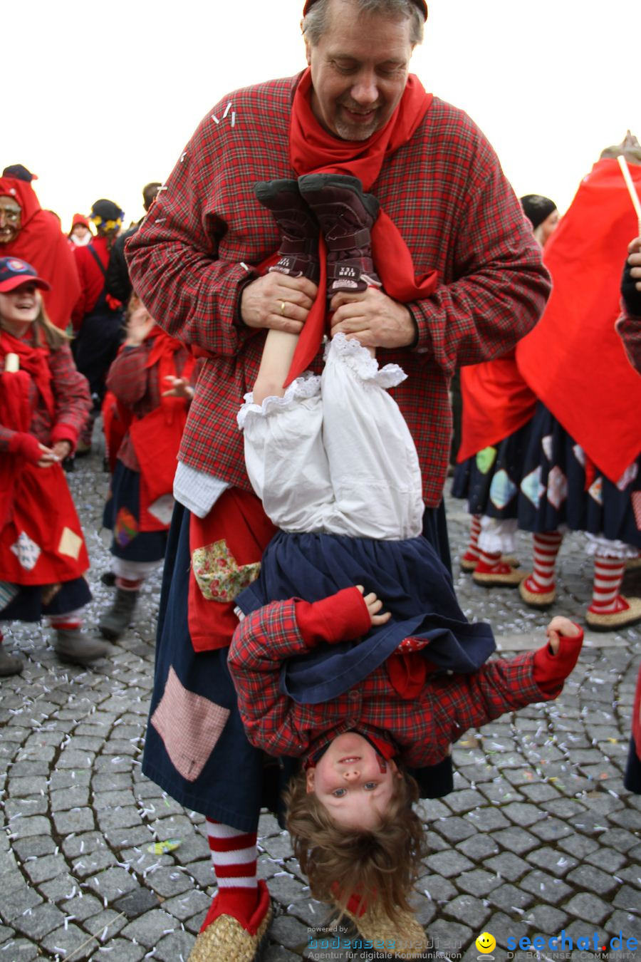 Kinderumzug - Fasnetsumzug: Singen am Bodensee, 18.02.2012