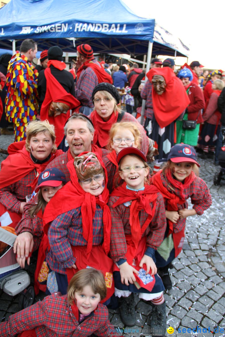 Kinderumzug - Fasnetsumzug: Singen am Bodensee, 18.02.2012