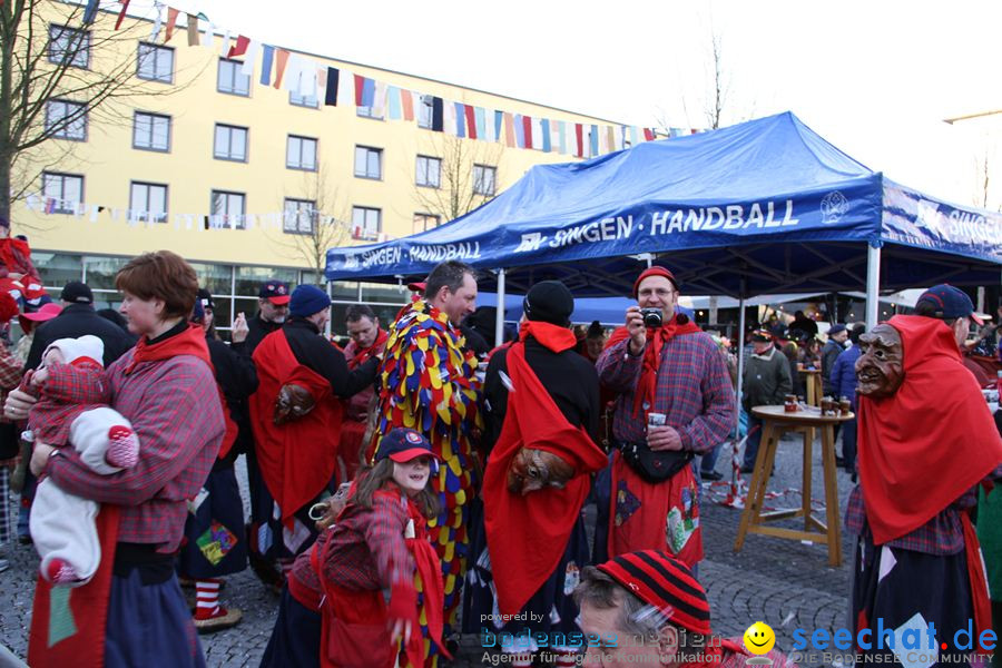 Kinderumzug - Fasnetsumzug: Singen am Bodensee, 18.02.2012